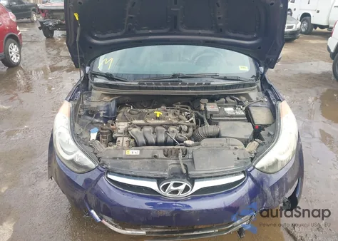 2013 Hyundai Elantra Gls from USA, damaged, VIN 5NPDH4AEXDH433880